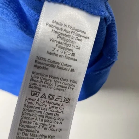 J.CREW Girlfriend Tee Women XS Blue T-Shirt NEW 100% Cotton AJ089 - Picture 12 of 14